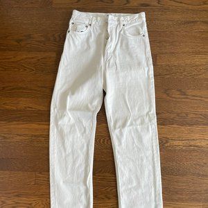 Agolde 90s pinch waist jean 27 drum